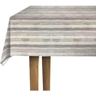 d-c-fix Wachstuchtischdecke rund Manhattan Yvonne 150 cm natur