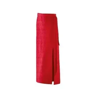 Exner Schürze mit Schlitz B 100 x L 100 cm : rot 65% Polyester 35%Baumwolle 220 g/m2