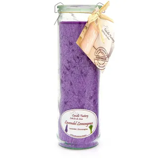 Candle Factory Duftkerze 21 cm weiß