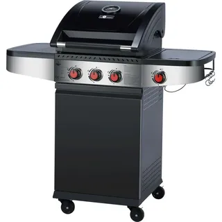 El Fuego Gasgrill "Houston"  mit 3 Brenner je 3,0 kW +1 Seiten Brenner 2,5 kW