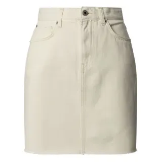 Pepe Jeans für Damen. PL901221TB7 Rock W11 Mini weiß ecru (XS), Lässig, Baumwolle, Nachhaltig