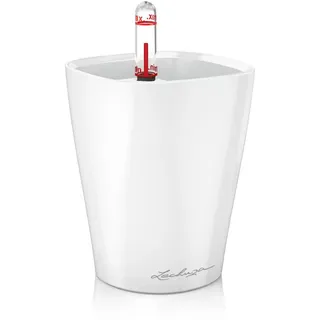 LECHUZA Mini Deltini Komplettset 10 x 10 x 13 cm weiß hochglanz