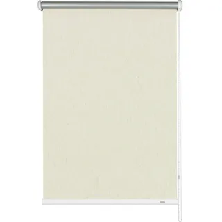 GARDINIA Seitenzugrollo Uni-Rollo Thermo 162 x 180 cm beige/weiß