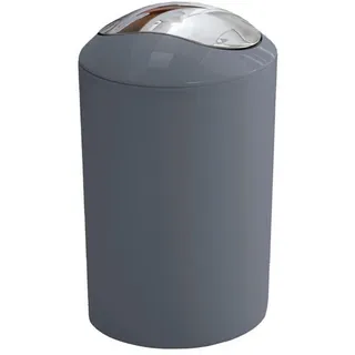 KLEINE WOLKE Kosmetikeimer Glossy 5 l Grau