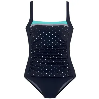 LASCANA Badeanzug Damen marine-türkis Gr.42 Cup C