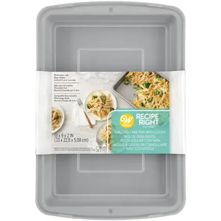 Wilton Rechteckige Backform, Recipe Right, Antihaft 33 x 22,8 x 5 cm