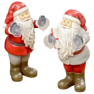 Boltze Fensterhänger Santa Nikolaus 28 cm