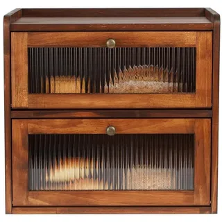 GUUSII HOME Brotkasten Brotkasten Groß Zirbenholz Eco Brotbox Holz Groß Brotaufbewahrung 2