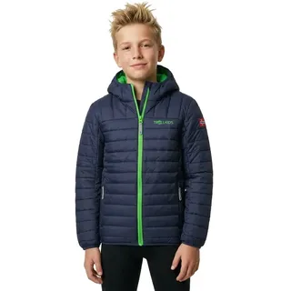 TROLLKIDS Eikefjord Jacke Navy/Bright Green 128