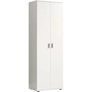 trendteam Garderobenschrank Basics 60 x 176 x 35 cm Weiß