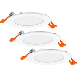 Osram Einbauleuchte 3 Stück 120 mm weiß