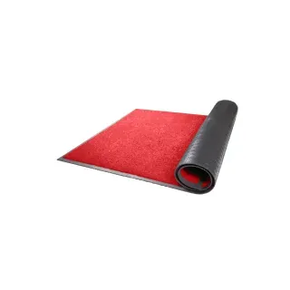 Schmutzfangmatte Optibrush, rot, genoppter Rücken 74180150200640-B421 , Maße (B x T): 150 x 200 cm