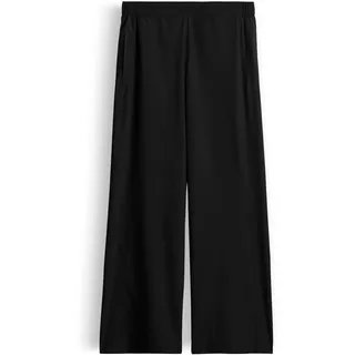 Someday Charlie Wide Leg Hose Schwarz 40