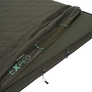 Exped MegaMat LuxeWool Auto Bezug (Größe 197x132cm, grau)