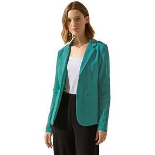 STREET ONE Damen A211912 Blazer, Lagoon Green, 34 - 34