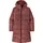Parka Parka Damen Daunenmantel Dunkelrot XS