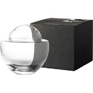 Eisch Keksdose 371/17, Kristallglas, (1-tlg), im Geschenkkarton, mundgeblasen weiß