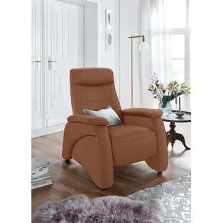exxpo - sofa fashion Relaxsessel Ascoli Kunstleder 88 x 106 x 99 cm Braun mit Relaxfunktion