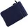 Waschhandschuh 22 x 16 cm marine blau