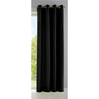 Gardinenbox Vorhang »Palermo« HxB 175x140 cm Schwarz,