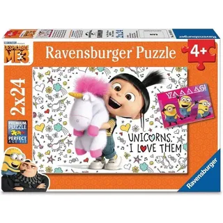 RAVENSBURGER 7811 Kinderpuzzle Agnes und die Minions