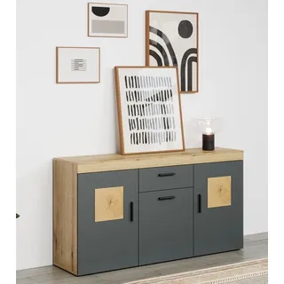 trendteam Sideboard Tyler Dekor Grau Anthrazit