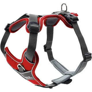 Hunter Divo Hundegeschirr Rot/Grau XS