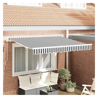 vidaXL Ersatzstoff für Markisen 350 x 200 cm anthrazit