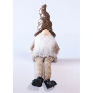 Kantensitzer Kantenhocker Wichtel Weihnachten Keramik 22cm Dekoration