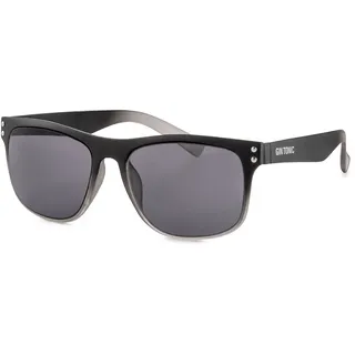 Gin Tonic Eckige Herren Sonnenbrille/Leichte Sonnenbrille mit verspiegelten Gläsern im sportlichen Design - M