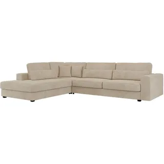 MKS Ecksofa, Beige, Kunststoff, 3-Sitzer, L-Form,L-Form, 316x249 cm, Oeko-Tex®, Wohnzimmer, Sofas & Couches, Wohnlandschaften, Ecksofas