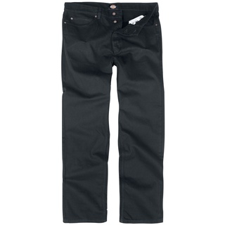 Dickies Jeans - Thomasville Denim - W32L32 bis W33L34 - für Männer - Größe W33L32 - schwarz - W33L32