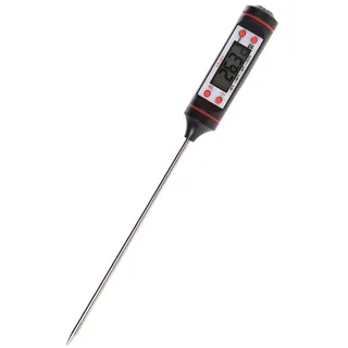 Demiawaking Neue Digital Thermometer Küche Kochen Essen Temperatur für Fleisch, BBQ,Braten, Lebensmittel