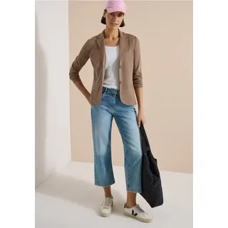 CECIL Basic Blazer mit Reverskragen und Knöpfen - Braun