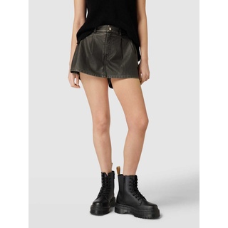 Shorts in Leder-Optik Modell 'LOOKS GOOD TO ME', Black, L