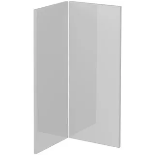 Vicco Eckunterschrank Küchenfront R-Line 59,2 x 71,3 cm Weiß Hochglanz