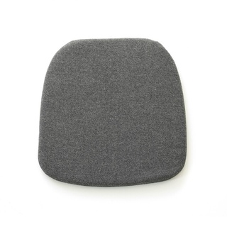 Vitra Sitzkissen für Eames Plastic Armchair Soft Seat Typ A classic grey grau, 2x39.5x38.5 cm