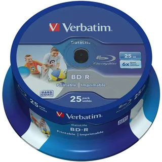 Verbatim BD-R SL bedruckbar Spindel