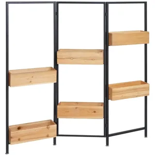 MCW L32 118 x 13 x 116 cm Schwarz-Braun