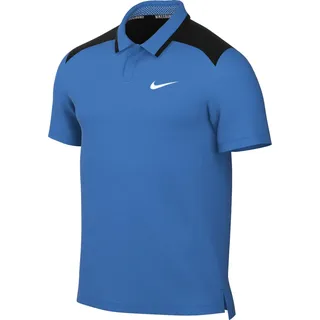 Nike NIKECourt Advantage Dri-FIT Tennis-Poloshirt Herren 435 lt photo blue/black/white M