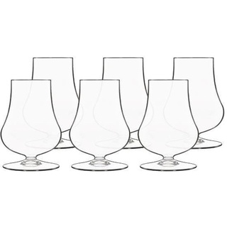 Tentazioni Rum glass/whiskey glass tester 23 cl 6 pcs. Clear