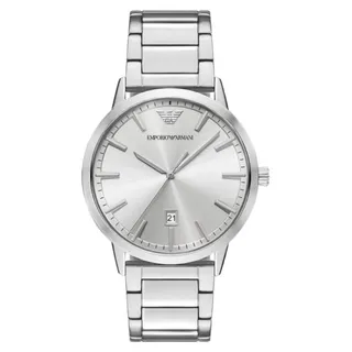 Giorgio Armani Herrenuhr EMPORIO ARMANI AR11730, aus Edelstahl, modisch - Silber