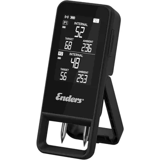 Enders Grillthermometer 0,4 kg Edelstahl, Keramik, Kunststoff schwarz