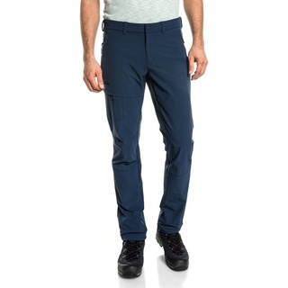 Schöffel Pants Koper1, robuste Herren Hose mit 4-Wege-Stretch, elastische und wasserabweisende Wanderhose für Männer, dress blues, 27