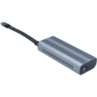 M.2 SSD Gehäuse, USB 4 / Thunderbolt 4 40 Gbit/s Typ-C Anschluss, für M.2 NVMe/PCIe SSD
