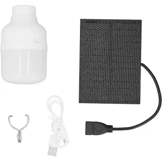Tragbare, Wiederaufladbare Led-solarlampe Für Wandern, Camping, Zelt Und Outdoor
