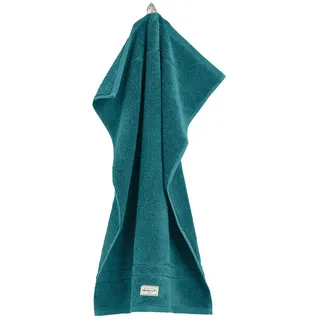 Gant Gästehandtücher Unisex Gästetuch 1er Pack Baumwolle Premium Towel, Frottier (Packung, 1-St) blau