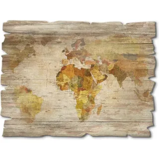 ARTland Artland, Bilder, Weltkarte T9NI (40 x 30 cm)