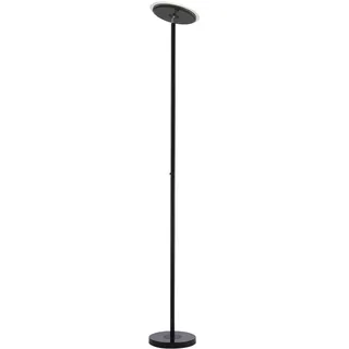 Selltec LED-Deckenfluter 1700 lm schwarz