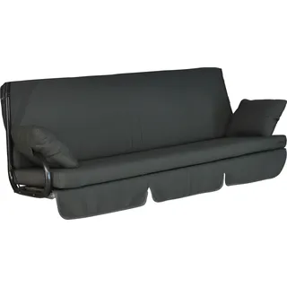 Angerer Freizeitmöbel Hollywoodschaukel-Auflage 'Trend' grau 178 x 54 x 9 cm